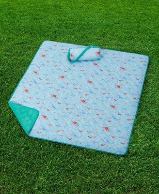 Friendly Sea Printed Picnic Blanket & Tote Set, 50 x 60, Created for Macy's