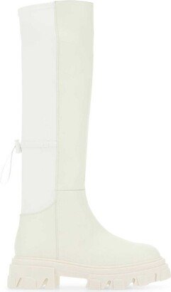 Round Toe Knee-Length Boots-AD