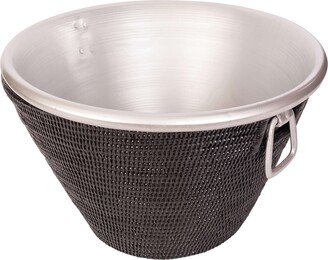 Rattan Aluminum Ice Tub