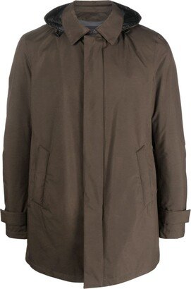 Detachable-Hood Padded Jacket-AD