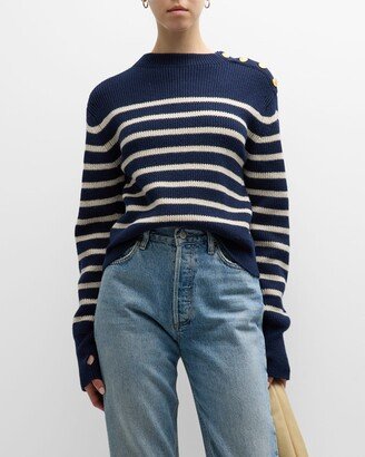 Nancy Striped Crewneck Sweater