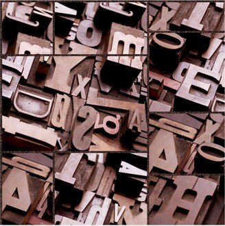 Holli Conger Typography Photography repeat 5 Canvas Art - 19.5 x 26