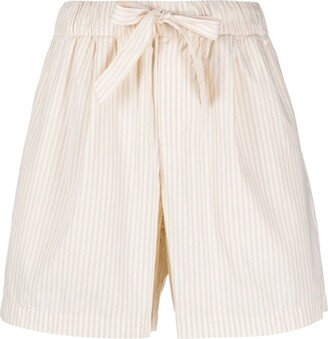 Striped Organic Cotton Shorts