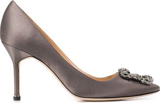 Hangisi 90mm jewel buckle pumps-AB