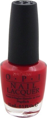 Nail Lacquer - # NL N25 Big Apple Red by for Women - 0.5 oz Nail Polish