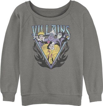 Women's Villains Tri Junior's Raglan Pullover with Coverstitch