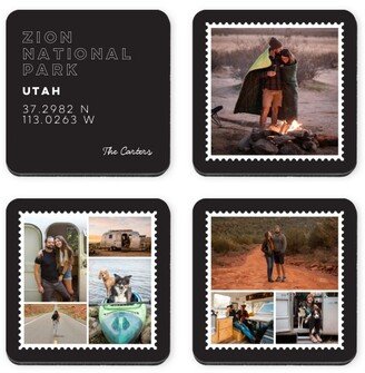 Coasters: Postcard Journey Coaster, Gray