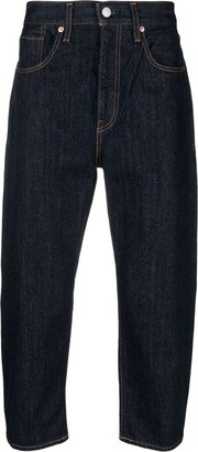 Barrel cropped jeans