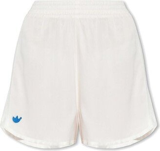 Logo Embroidered Shorts-AJ