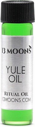 Yule Oil By 13 Moons, Spiritual Oil, Ritual Anointing Blended Essential Oils For Wicca, Witchcraft