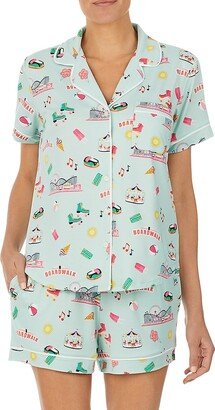 2-Piece Ice Cream Short Pajama Set