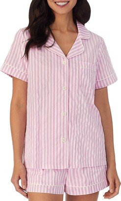 Short-Sleeve Cotton Pajama Set