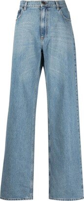 High-Rise Wide-Leg Jeans-AE