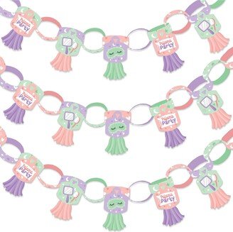 Big Dot Of Happiness Pajama Slumber Party Decoration Girl Sleepover Birthday Paper Chains Garland 21'