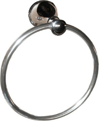 Arista Bath Products Arista Castilla Towel Ring Chrome Finish