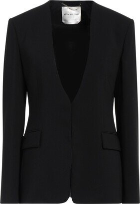 ANNA MOLINARI BLUMARINE Suit Jacket Black