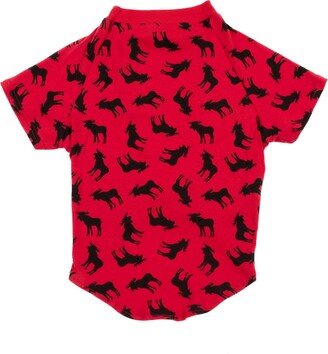 Leveret Big Dog Cotton Pajama Moose