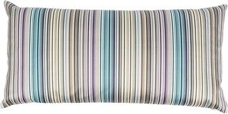Striped Feather-Down Cushion