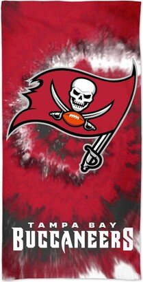 Wincraft Tampa Bay Buccaneers 60'' x 30'' Tie-Dye Spectra Beach Towel