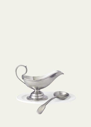 Gravy Boat with Gravy Spoon