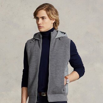 Hybrid Hooded Sweater Vest