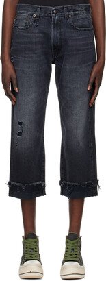 Black Boyfriend Jeans-AA