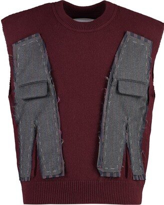 Knitted Wool Vest-AA