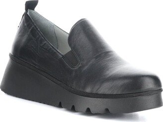 Pece Leather Wedge-AA