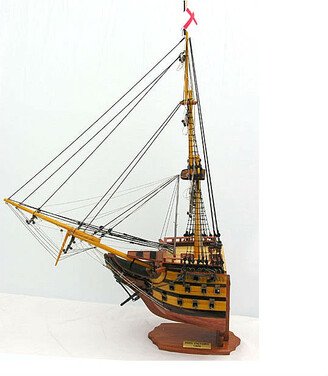 H.M.S. Victory Bow Section Model Ship