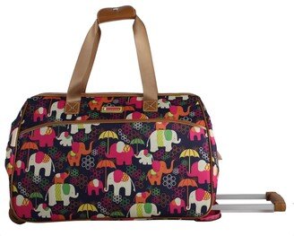 Lily Bloom Carry-On Softside Rolling Duffel Bag