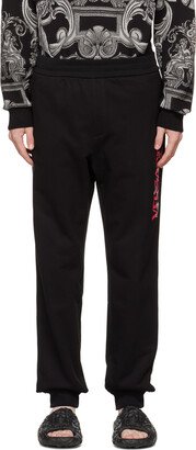 Black Baroque Lounge Pants