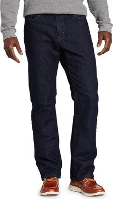 Men's Field Flannel-Lined Flex Straight Jeans