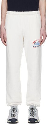 Madhappy White Winter Outdoors Lounge Pants