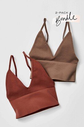 Ali Low-Back Seamless Bra 2-Pack Bundle by Intimately at Free People