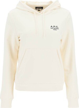 Manuela Logo Embroidered Drawstring Hoodie-AA