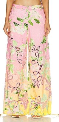 Pakhi Cargo Pant in Pink