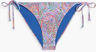 Kate paisley-print low-rise bikini briefs