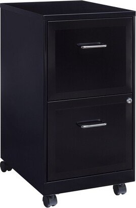 Hirsh Industries Space Solutions File Cabinet on Wheels 2 Drawer