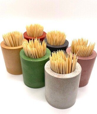 Toothpick Holder - Concrete Kitchen Accessories Modern Cement