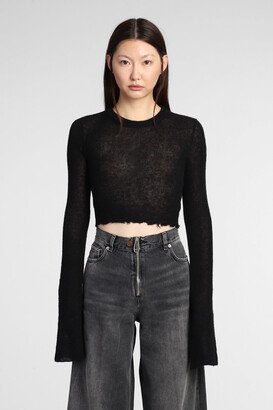 Knitwear In Black Alpaca