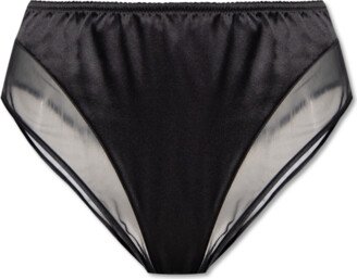 High-waisted Briefs - Black