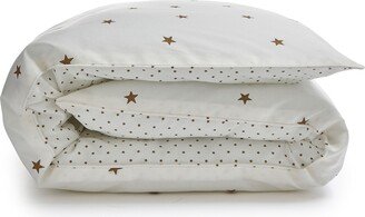 Stella Star 100% Organic Cotton 500 Thread Count Cot Duvet Cover