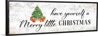 Personalized Have Yourself A Merry Little Christmas Sign Decorations New Year Celebration Living Room Decor Large Canvas Print