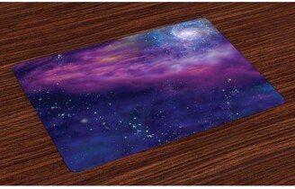 Outer Space Place Mats, Set of 4