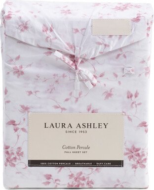 200tc Cotton Floral Sheet Set-AC