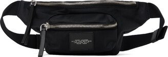 Black 'The Biker Nylon Belt Bag' Pouch