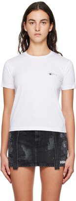 White Crewneck T-Shirt-AB