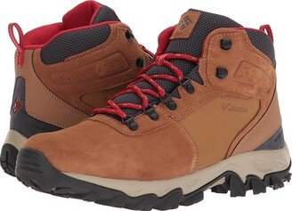 Newton Ridge Plus II Suede WP (Elk/Mountain Red) Men's Shoes