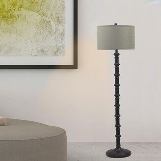 Fangio Lighting's 1597ORB 63 Metal Stacked Floor Lamp