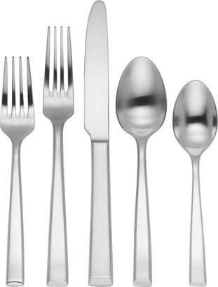 East End Satin 20 Pieces Set, Service for 4 - Metallic, Stainless